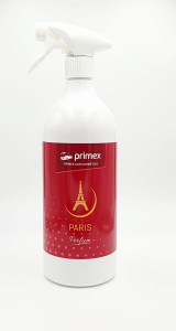 Perfumowany odświeżacz powietrza PARIS 1L KWIECISTY BUKIET wanilia, drzewo cedrowe, piżmo.